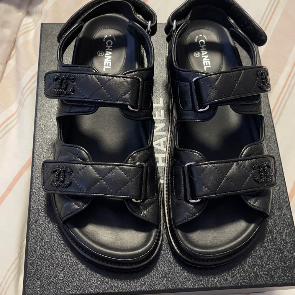 Chanel “dad” sandals